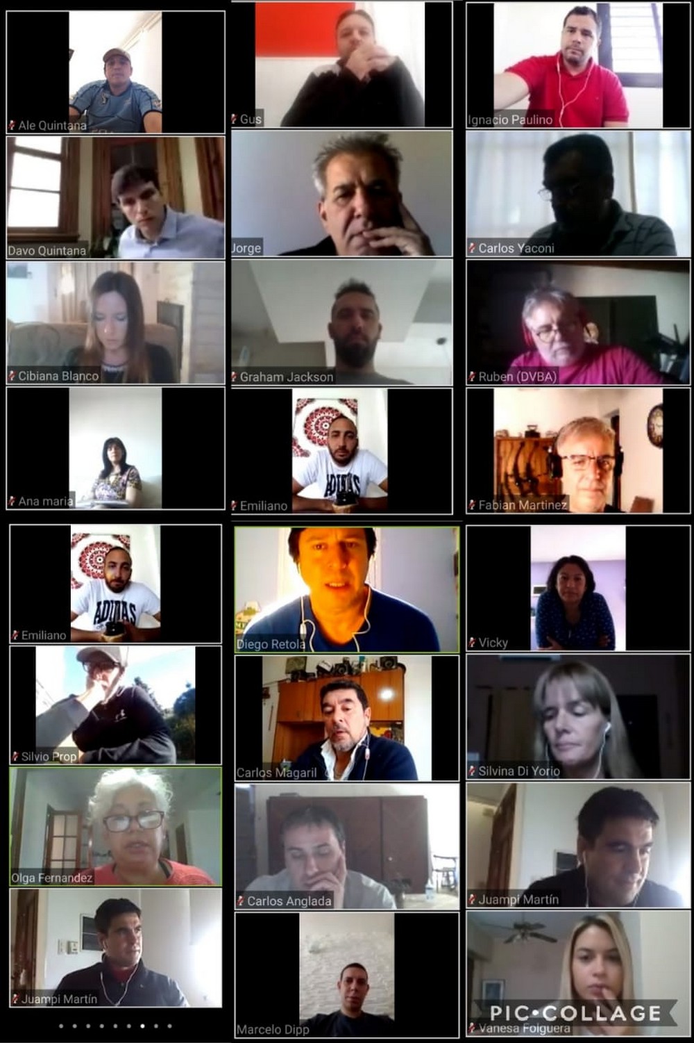 COVID-19: UPCNBA realizó un encuentro virtual con secretarios de comisiones internas sobre protocolos de actuación
