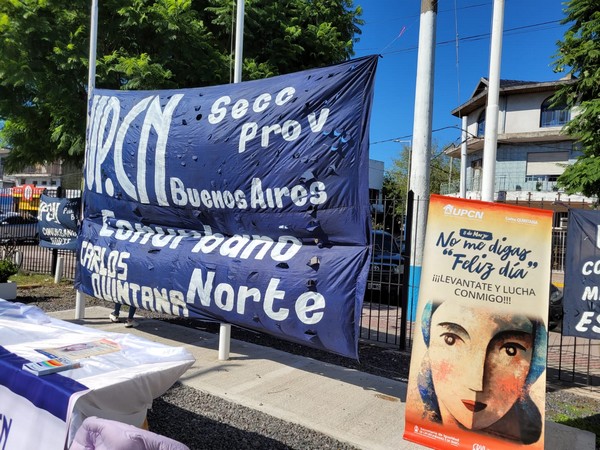 El área de Igualdad de Oportunidades participó de un acto por el Día Internacional de la Mujer Trabajadora que realizó UPCNBA en Malvinas Argentinas