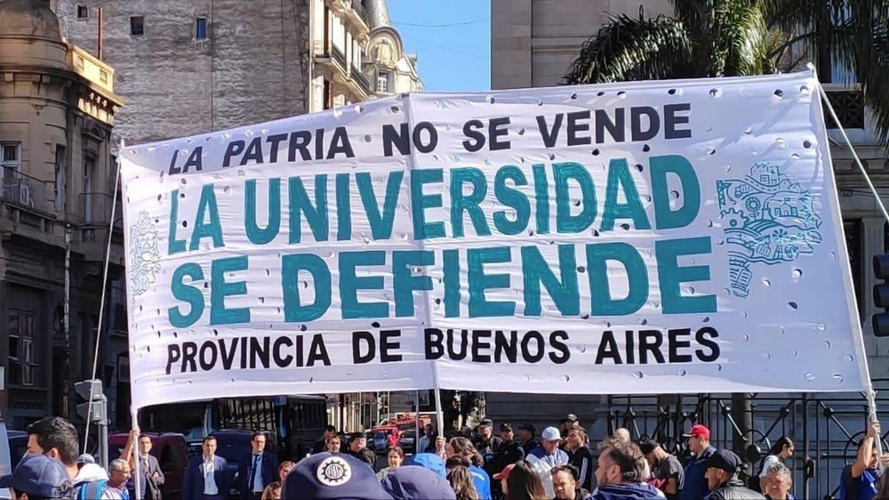 UPCNBA participó de la Marcha Federal Universitaria que se realizó en Buenos Aires