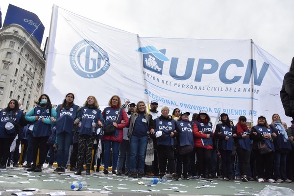 UPCNBA participó de la movilización “Primero La Patria” convocada por la CGT