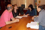 El CFP N° 402 Lobería se reunió con el intendente de Necochea