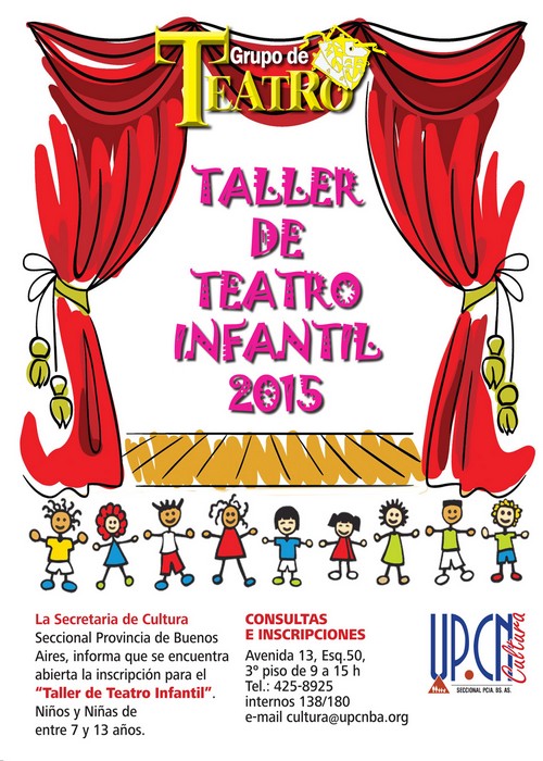 Inscripción abierta para curso de Teatro para adolescentes y adultos