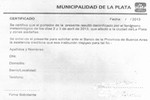 Entregan en AMAUPCN certificado de inundación para que afiliados puedan tramitar préstamo en el Banco Provincia