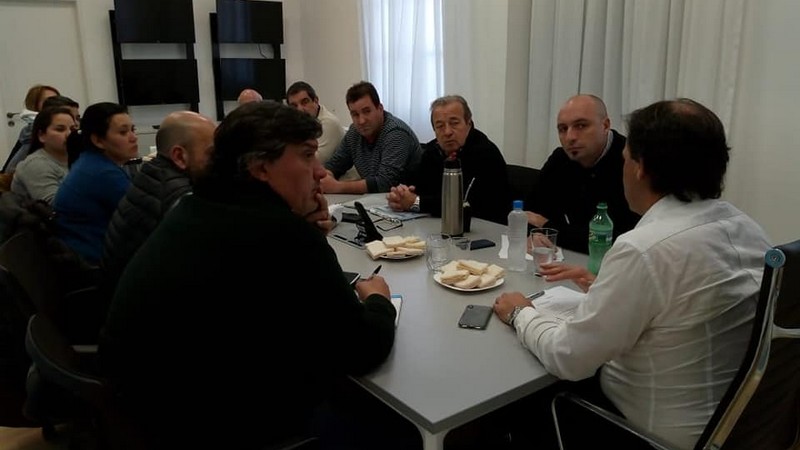 El subsecretario de Interior Fabián Folgoso participó de reunión con intendente municipal de Escobar