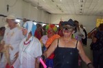 Los abuelos festejaron los carnavales en el camping de Arana