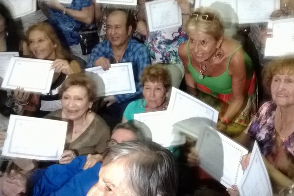 El centro de jubilados participó de encuentro en el Consejo de la Tercera Edad