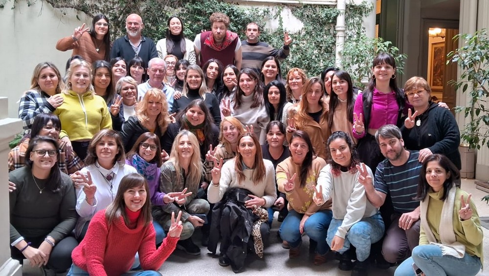 El Espacio de Mujeres de UPCNBA realizó una nueva visita al Centro de Interpretación del Peronismo