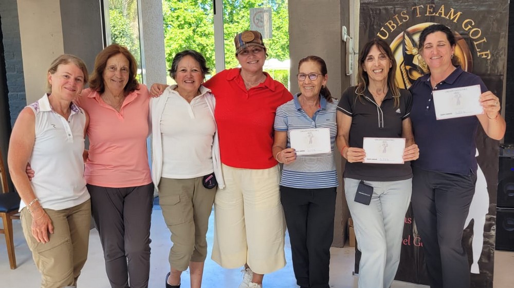 UPCN Golf ganó la final anual del Torneo Metropolitano Par 3 de Damas y finalizó en el segundo puesto del ranking anual