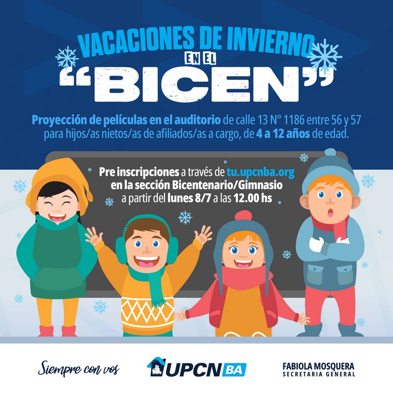 Vacaciones de Invierno en el Bicen