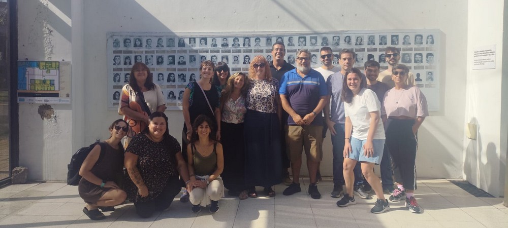 UPCNBA inició el año de trabajo en Derechos Humanos con una visita a un Espacio de Memoria en La Plata