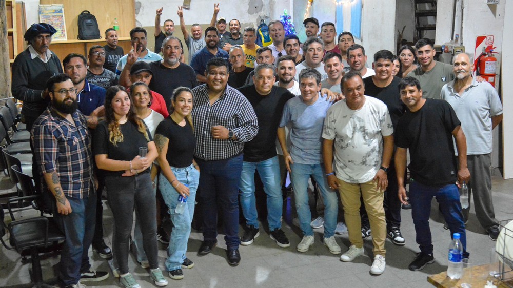 UPCNBA realizó un brindis de fin de año en la delegación del Ministerio de Desarrollo de la Comunidad