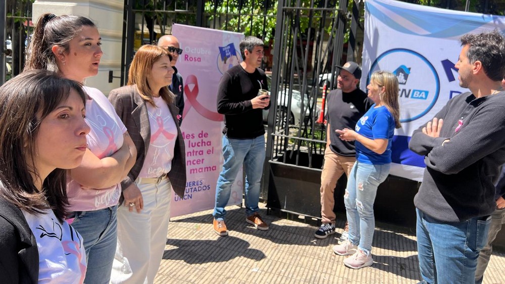 UPCNBA realizó una jornada en la Legislatura bonaerense en el marco del Mes de la Lucha contra el Cáncer de Mama