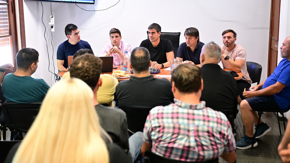 Miembros de comisión directiva se reunieron con Secretarios de Acción Social de las comisiones internas ministeriales