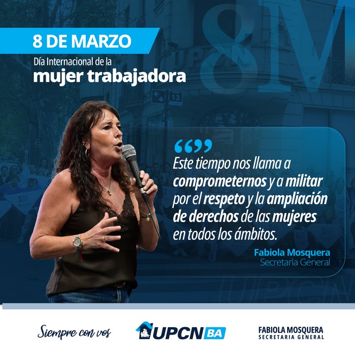 8 de Marzo: Día de la Mujer Trabajadora