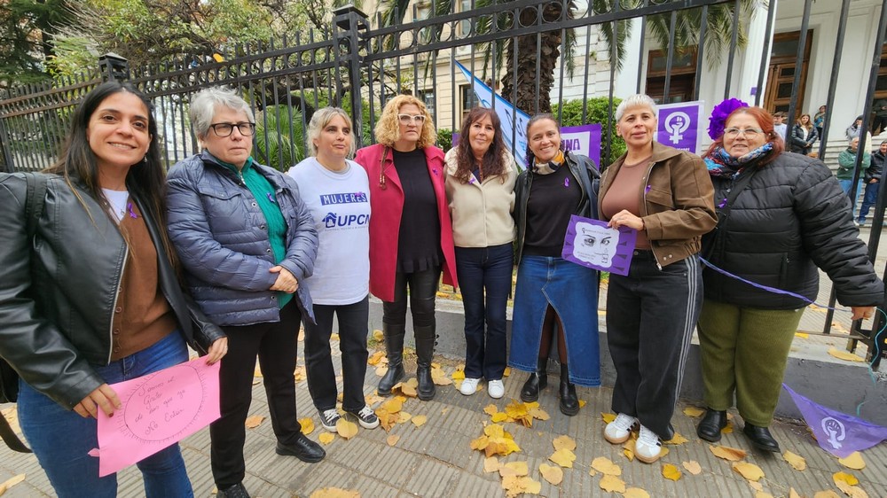“Ni Una Menos”: UPCNBA realizó en la DGCyE una actividad en la víspera de un nuevo 3J
