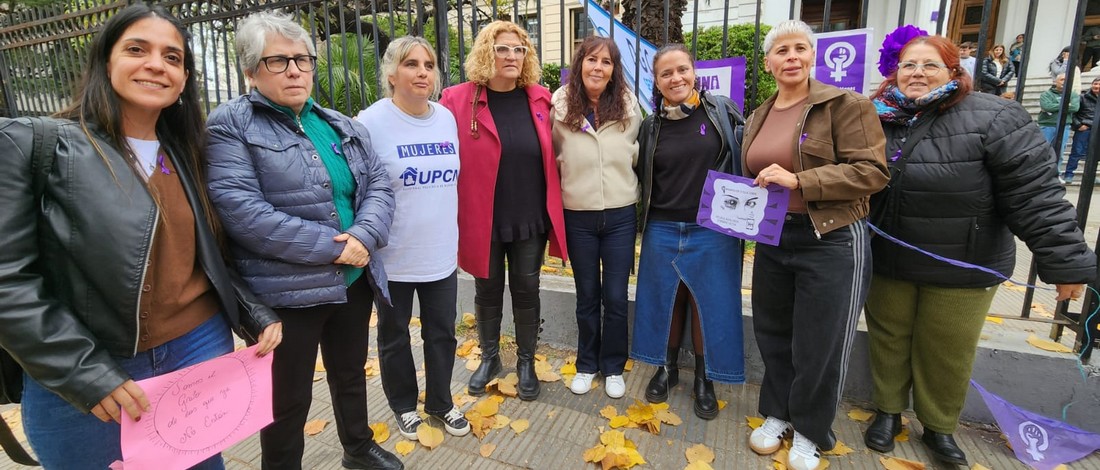 “Ni Una Menos”: UPCNBA realizó en la DGCyE una actividad en la víspera de un nuevo 3J