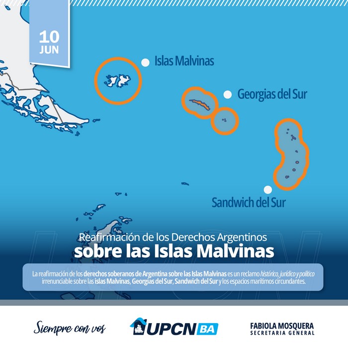 10 de Junio: Día de la Reafirmación de los Derechos sobre las Islas Malvinas 2026