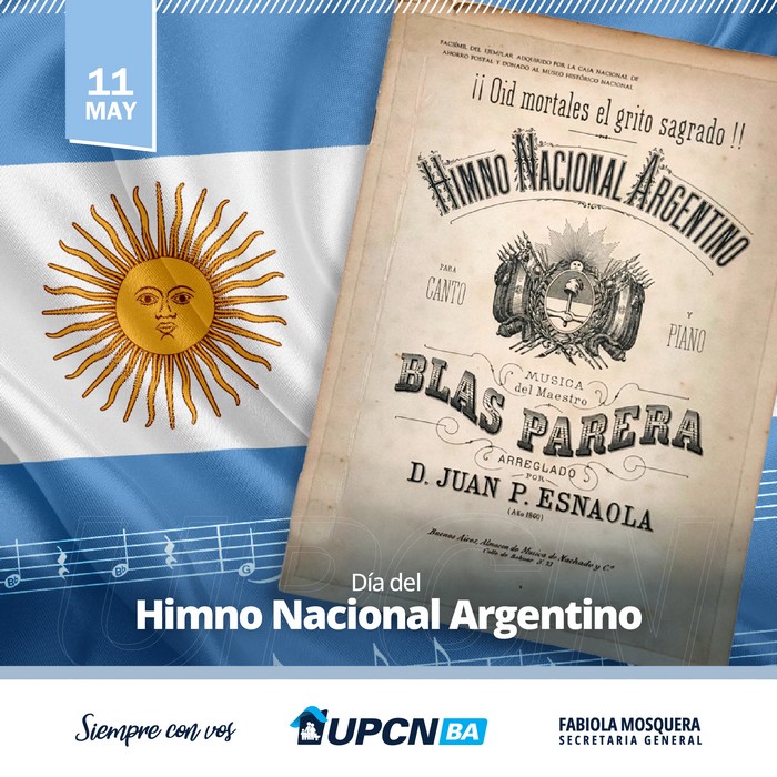 11 de Mayo: Día del Himno Nacional Argentino
