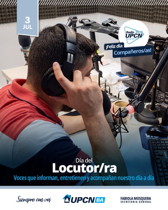 3 de Julio: Día del Locutor/a 2026