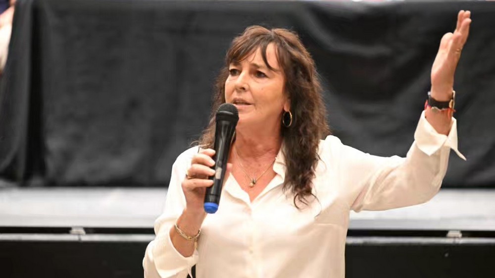 "La Lista Azul en marcha”: Fabiola Mosquera encabezó un encuentro en Ezeiza junto a delegados y afiliados