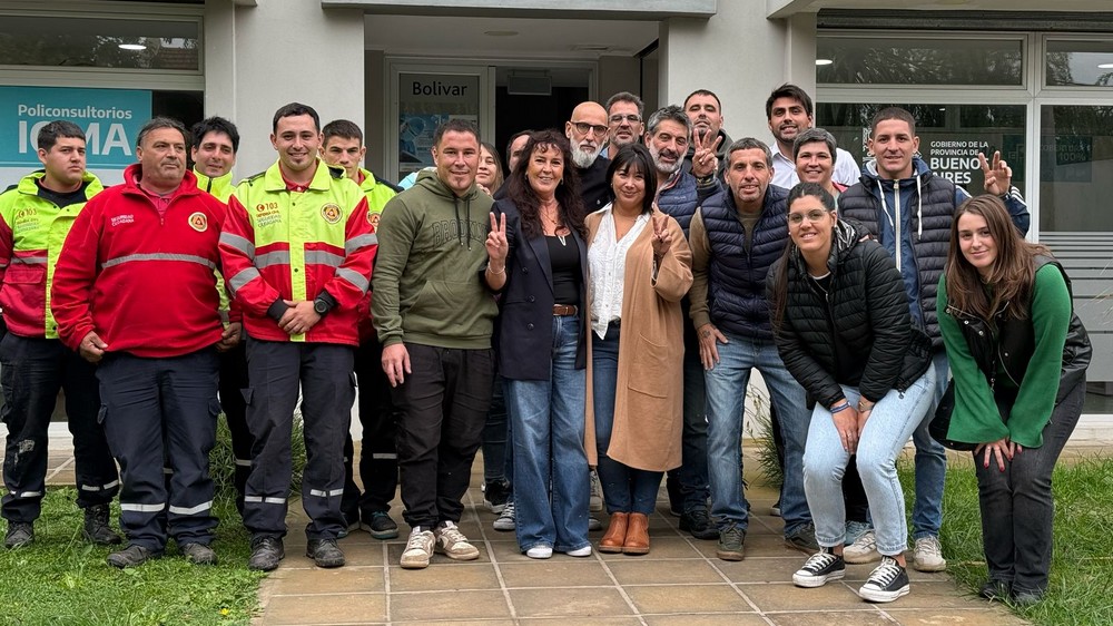 Fabiola Mosquera visitó Chascomús y se reunió con delegadas y delegados del distrito