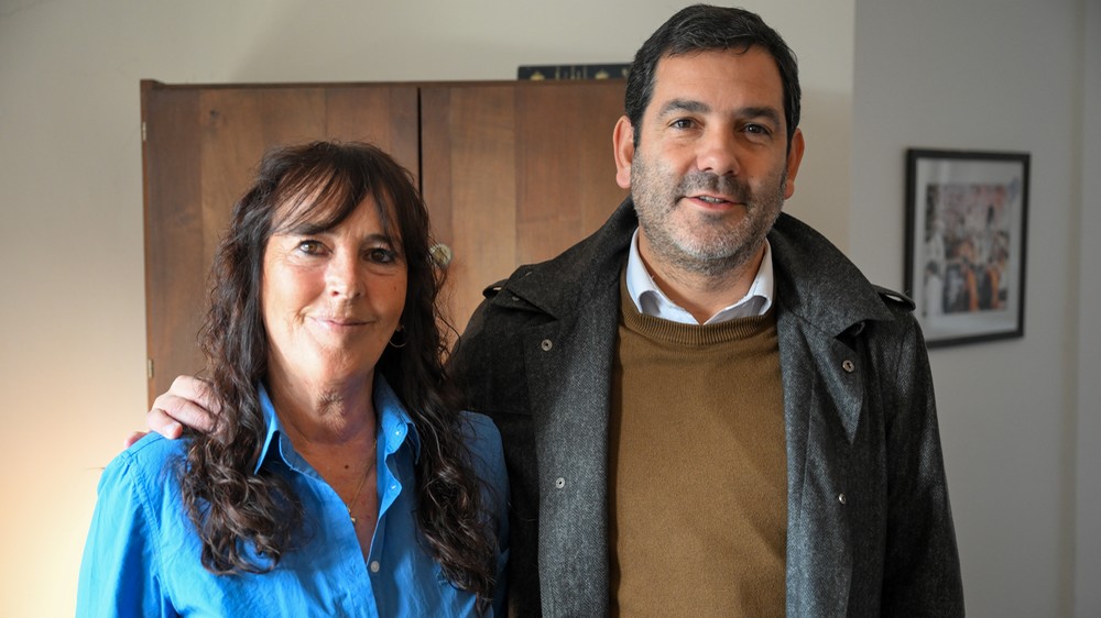 Fabiola Mosquera firmó convenios marco con el Intendente de Dolores, Juan Pablo García