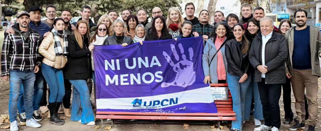 Con Fabiola Mosquera al frente, UPCNBA volvió a movilizarse por "Ni Una Menos" en La Plata