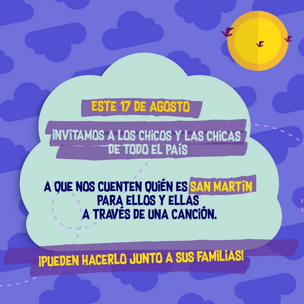 En un nuevo 17 de agosto, queremos conocer a San Martín a través de las palabras y la rima de los chicos y chicas