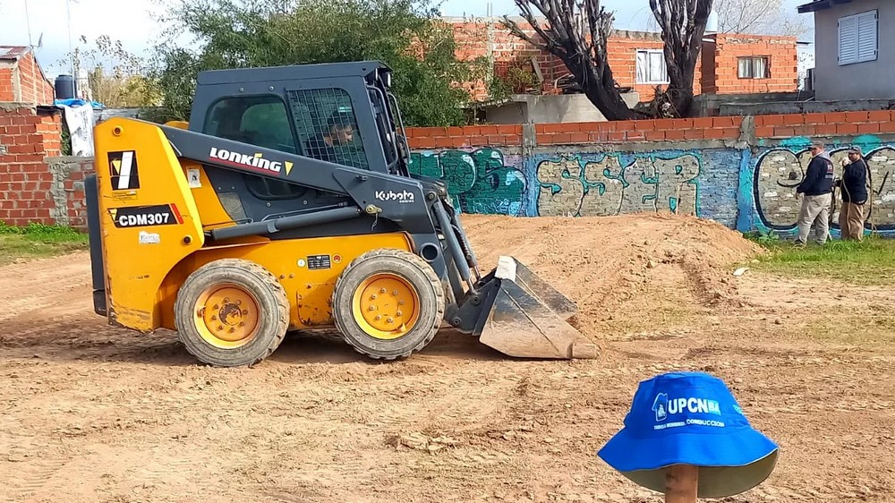 UPCNBA comenzó la obra de construcción de la delegación de Almirante Brown