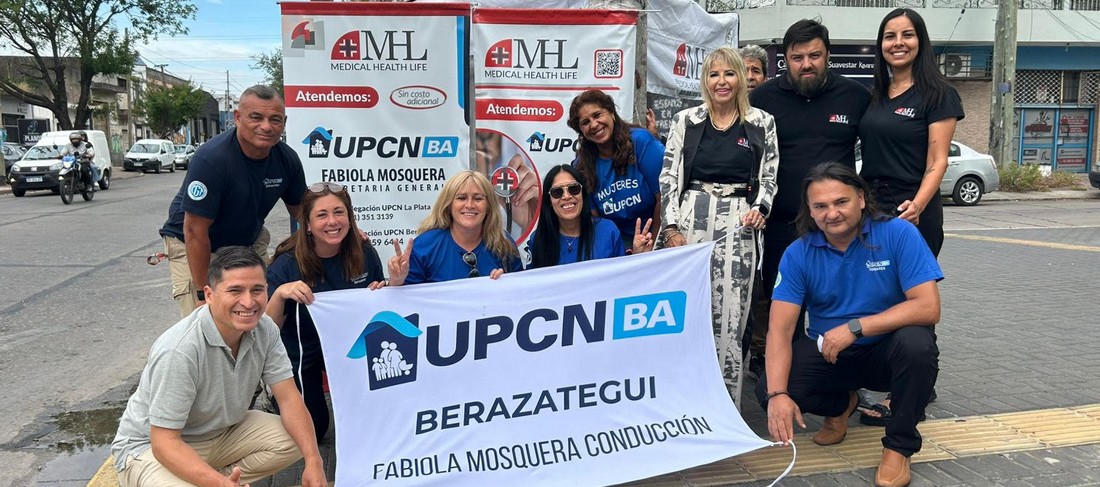 UPCNBA y AMA UPCN realizaron una jornada de Prevención de Enfermedades y Promoción de la Salud en Berazategui