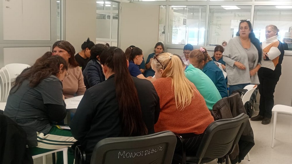 Escobar: UPCNBA lleva a cabo el dictado de un curso de limpieza y desinfección en áreas de salud