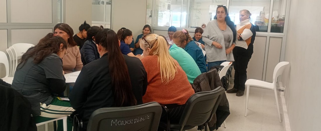 Escobar: UPCNBA lleva a cabo el dictado de un curso de limpieza y desinfección en áreas de salud