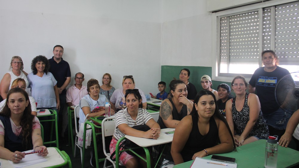 Comenzó en General Rodríguez el curso de Auxiliar en Instituciones Educativas