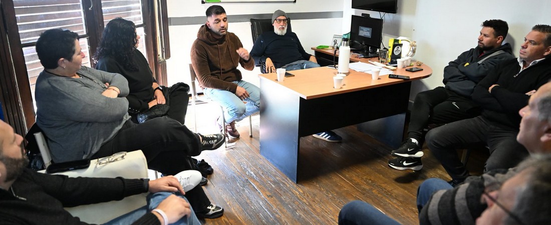 El Coordinador General de Interior Silvio Prop se reunió con Secretarios de Interior