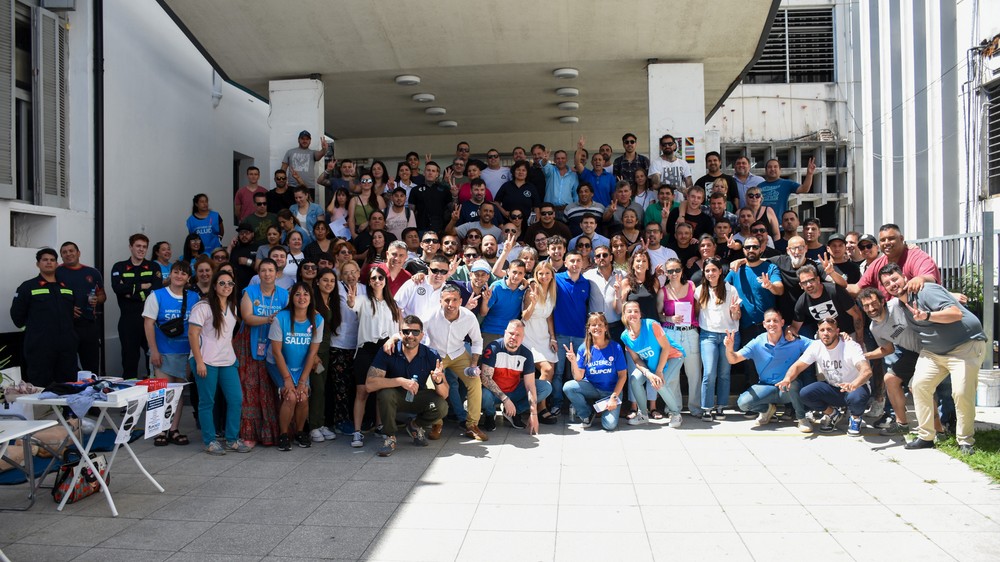 Con la presencia de Fabiola Mosquera se desarrolló la Jornada de Juventud de UPCNBA en el Ministerio de Salud